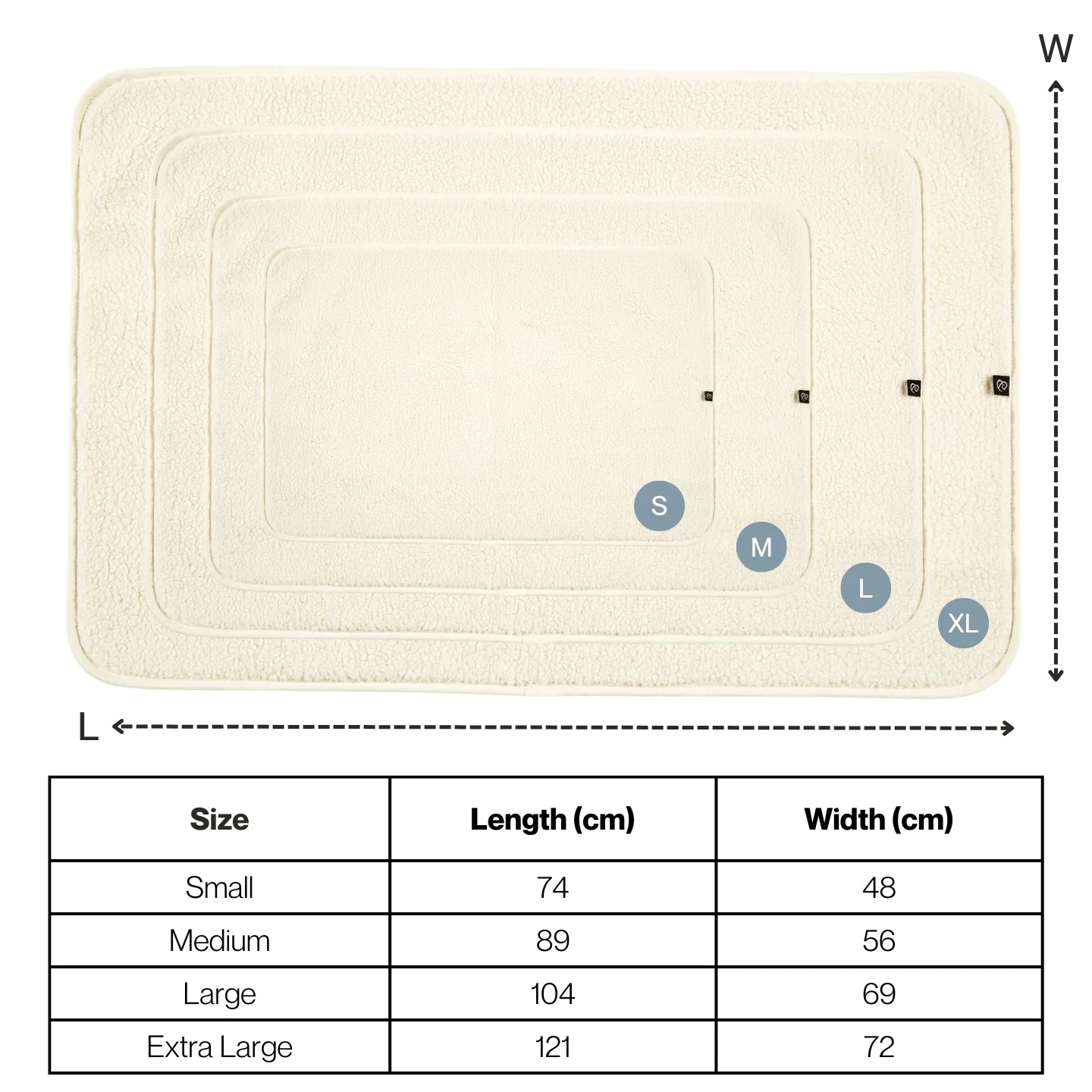 PetProtector Waterproof Blanket Natural