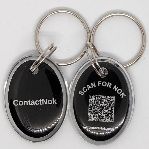 ContactNok QR Code Pet ID Tag