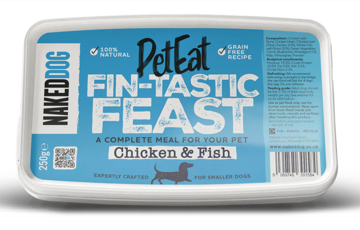NAKED PetEat Fintastic Feast (Chicken & Fish) 250g