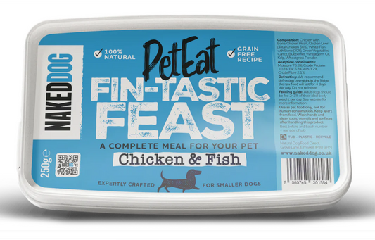 NAKED PetEat Fintastic Feast (Chicken & Fish) 250g