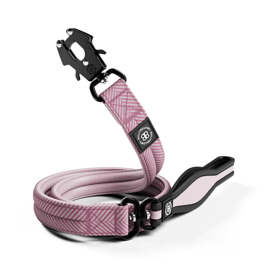 BullyBillows 1.2 Mini Combat Lead - Soft Pink Herringbone