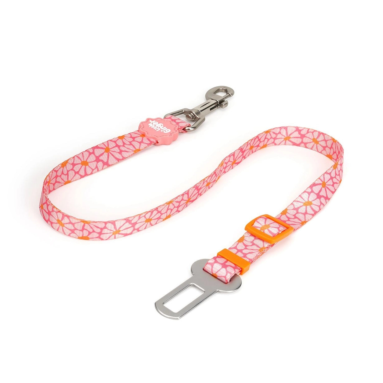 Little Ginger Car Seat Belt Plug Tutti-Fruity Flowers