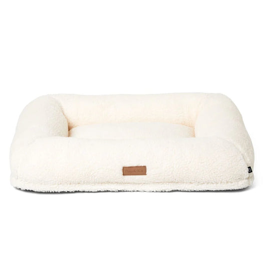 Pup&Kit PupPillow Fleece Bed - Natural