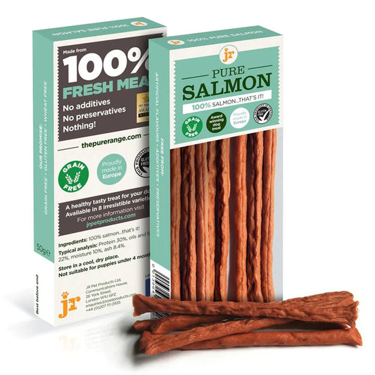 JR Pure Salmon Sticks 50g