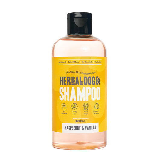 Herbal Dog Shampoo Rasp & Vanilla 250ml