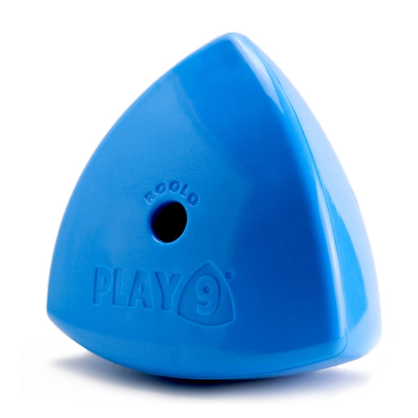 Play9 Roolo Treat Dispensing Dog Toy Blue