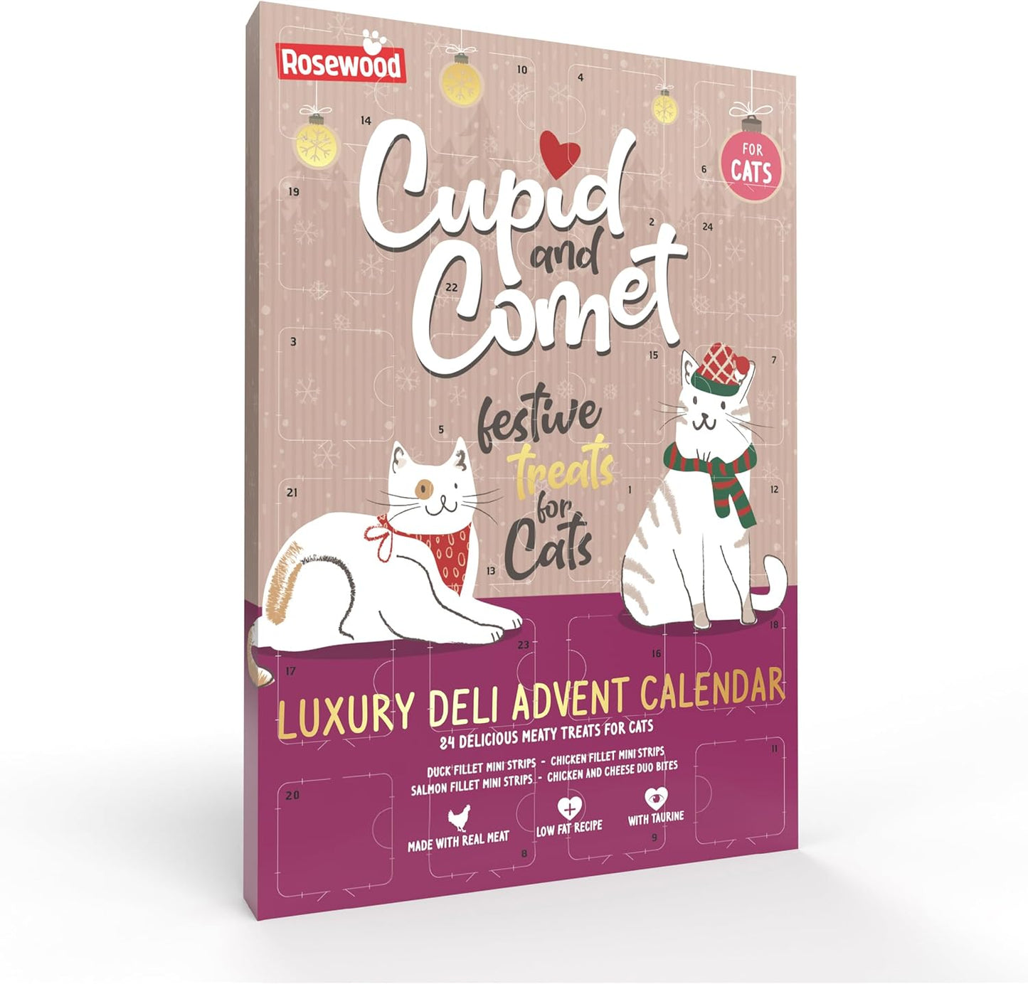 Rosewood Luxury Advent Calendar for Cats