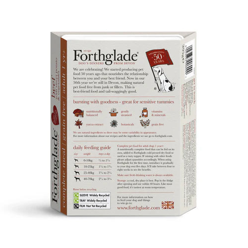 Forthglade Adult Beef Grain Free 395g