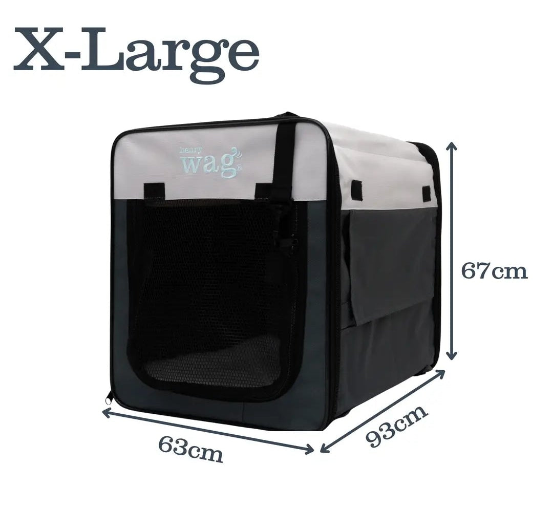 Henry Wag Folding Fabric Travel Crate
