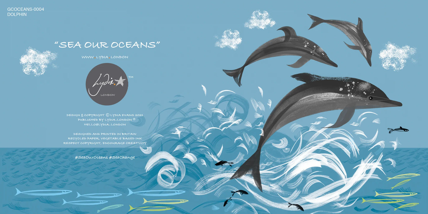 Lydia London - Dolphin Card