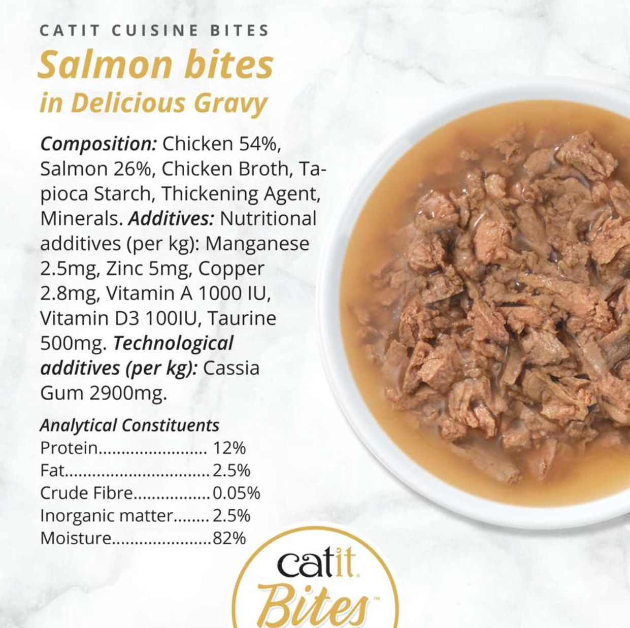 Catit Bites Salmon 75g