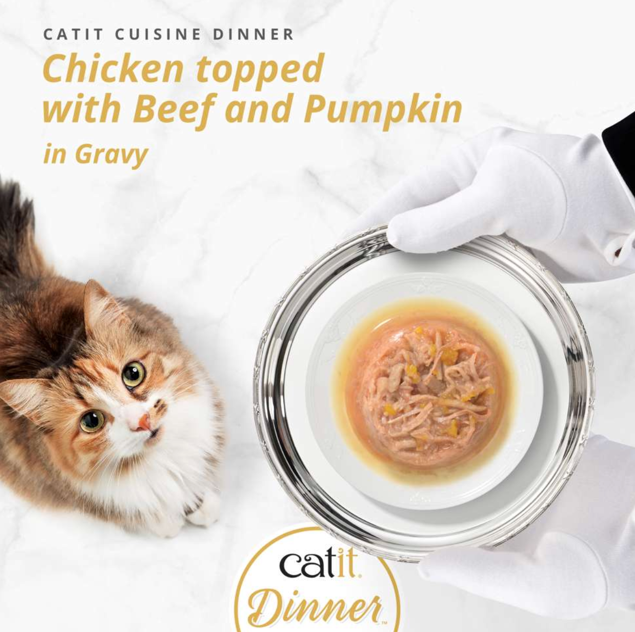 Catit Chicken Dinner with Beef 75g