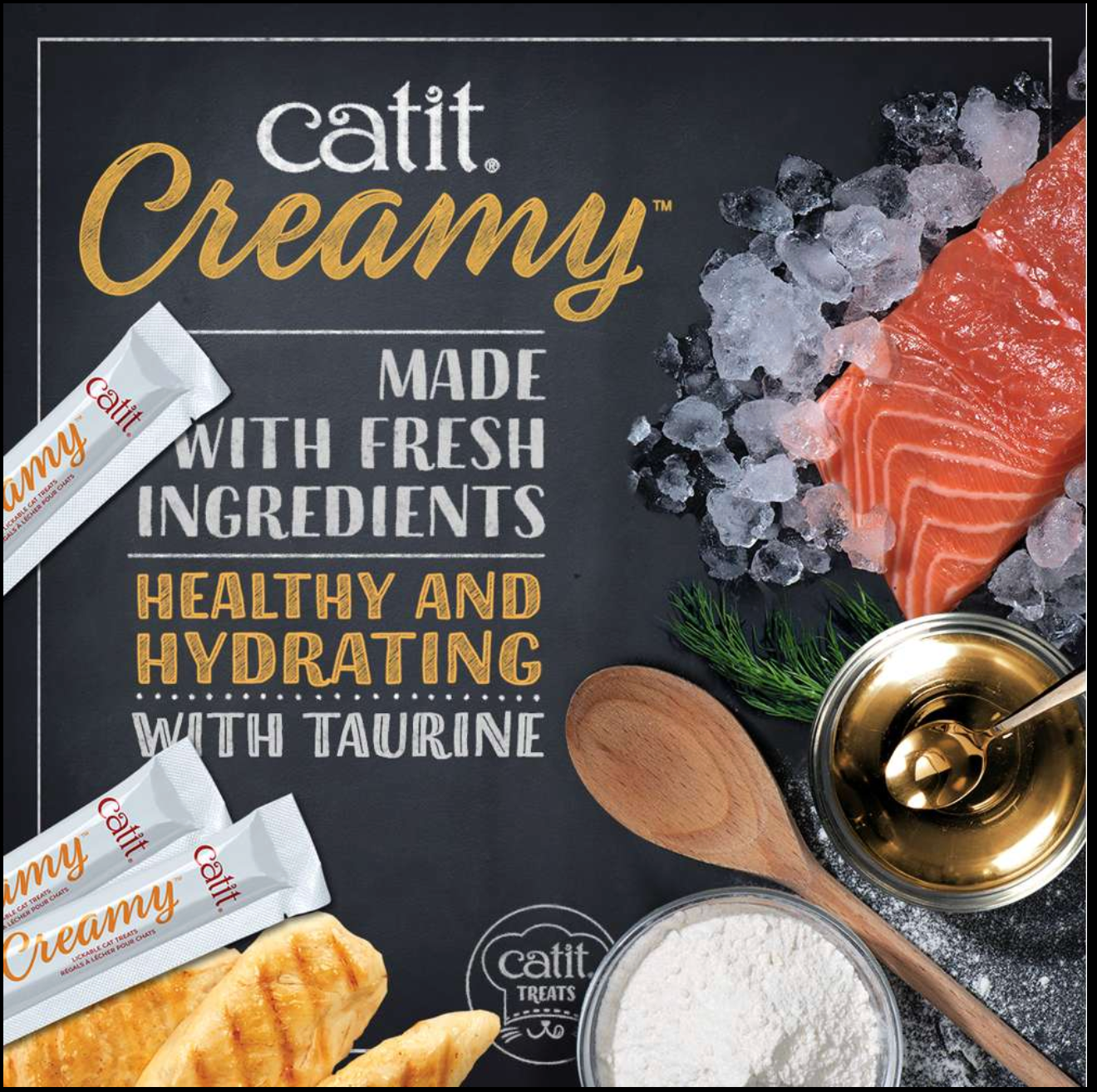 Catit Creamy Lickable Mega Mix 50x10g