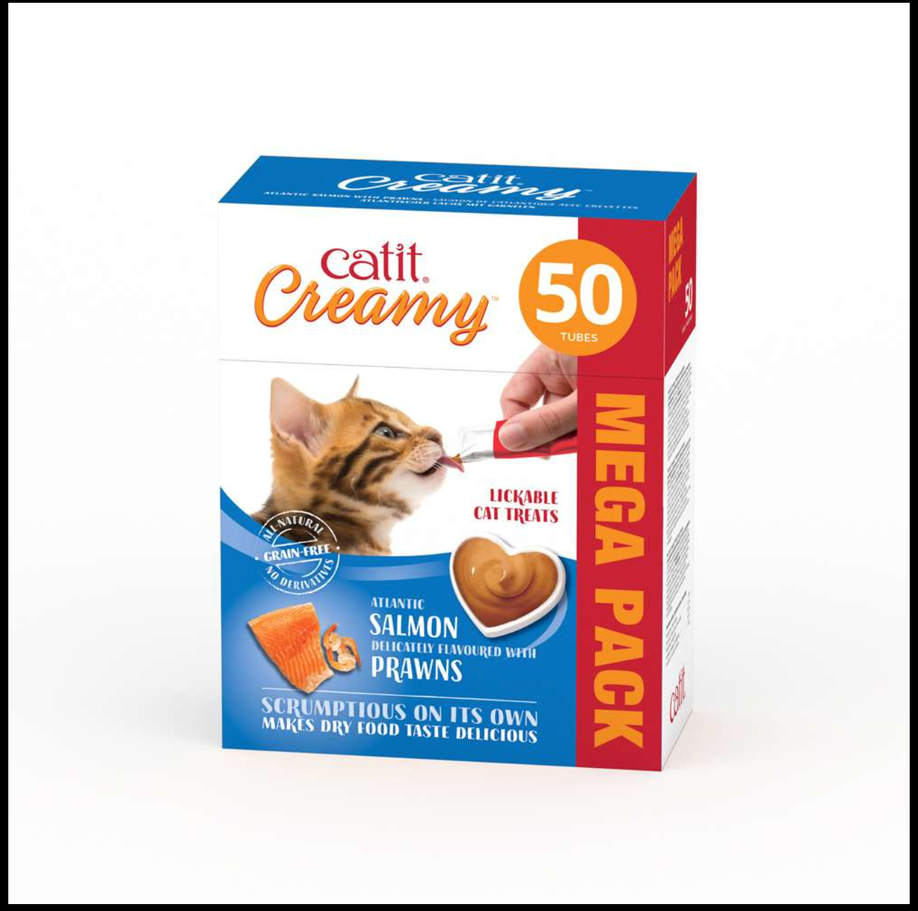 Catit Creamy Lickable Mega Mix 50x10g