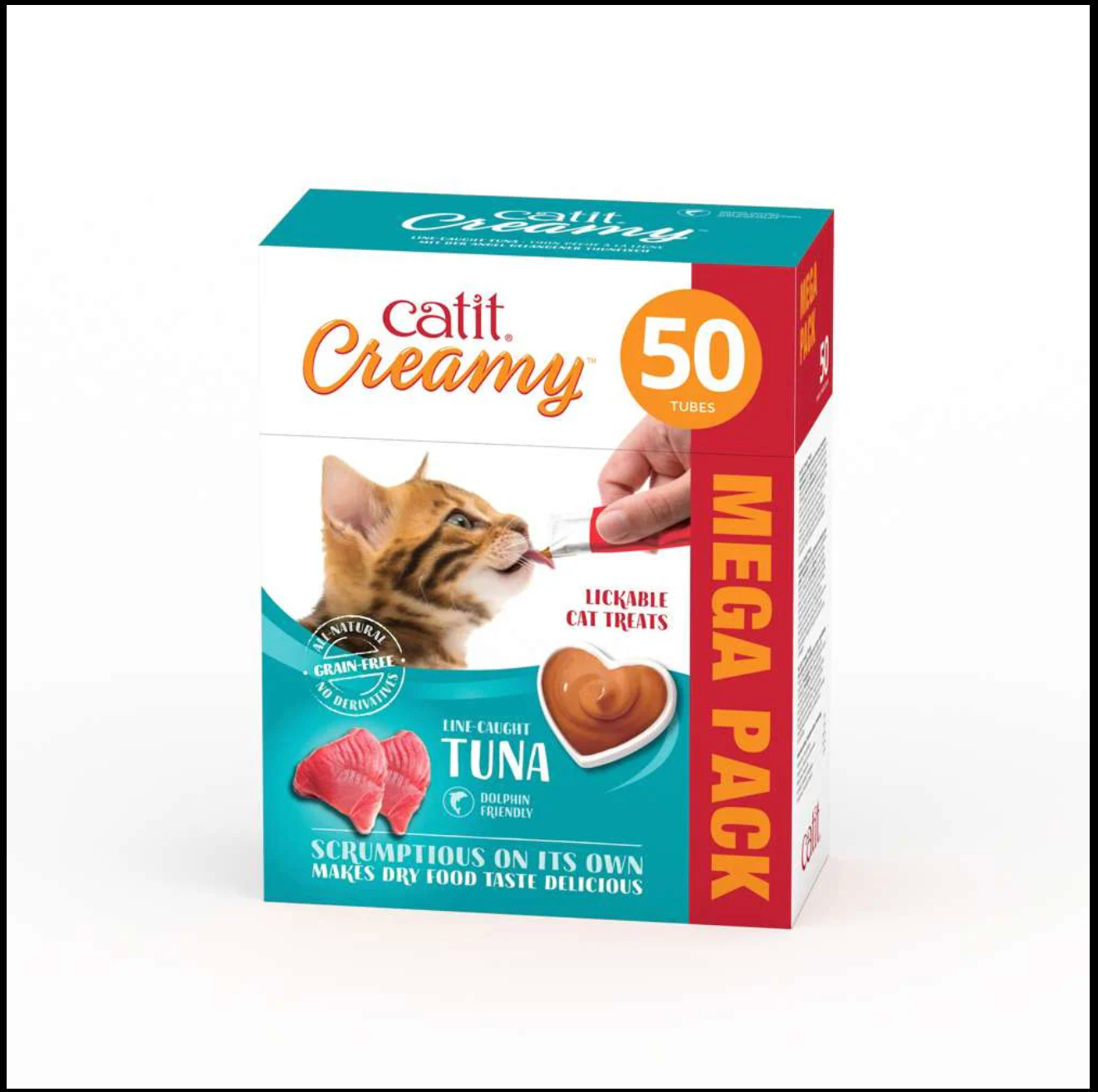 Catit Creamy Lickable Mega Mix 50x10g