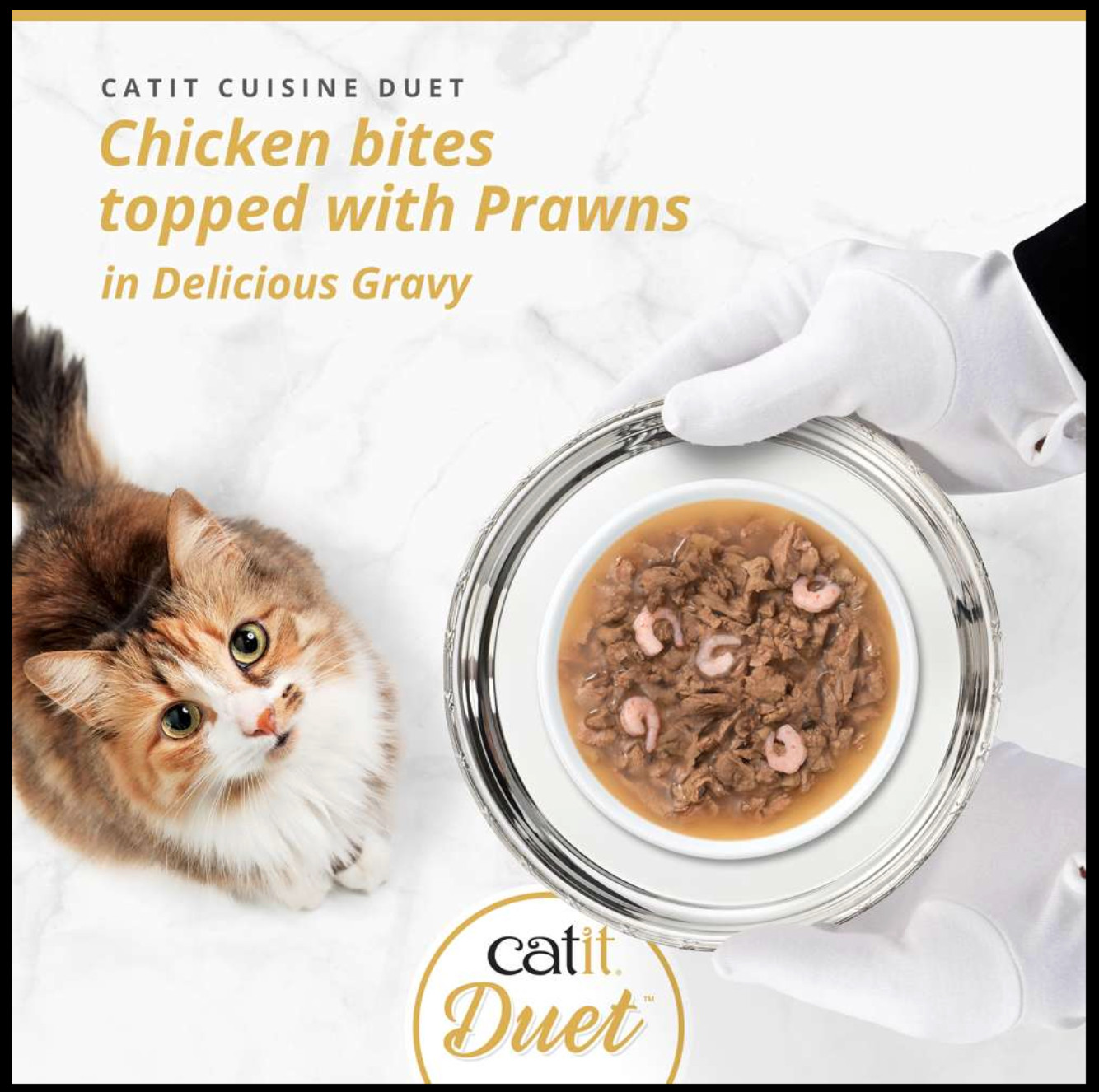 Catit Duet Chicken with Prawns 75g
