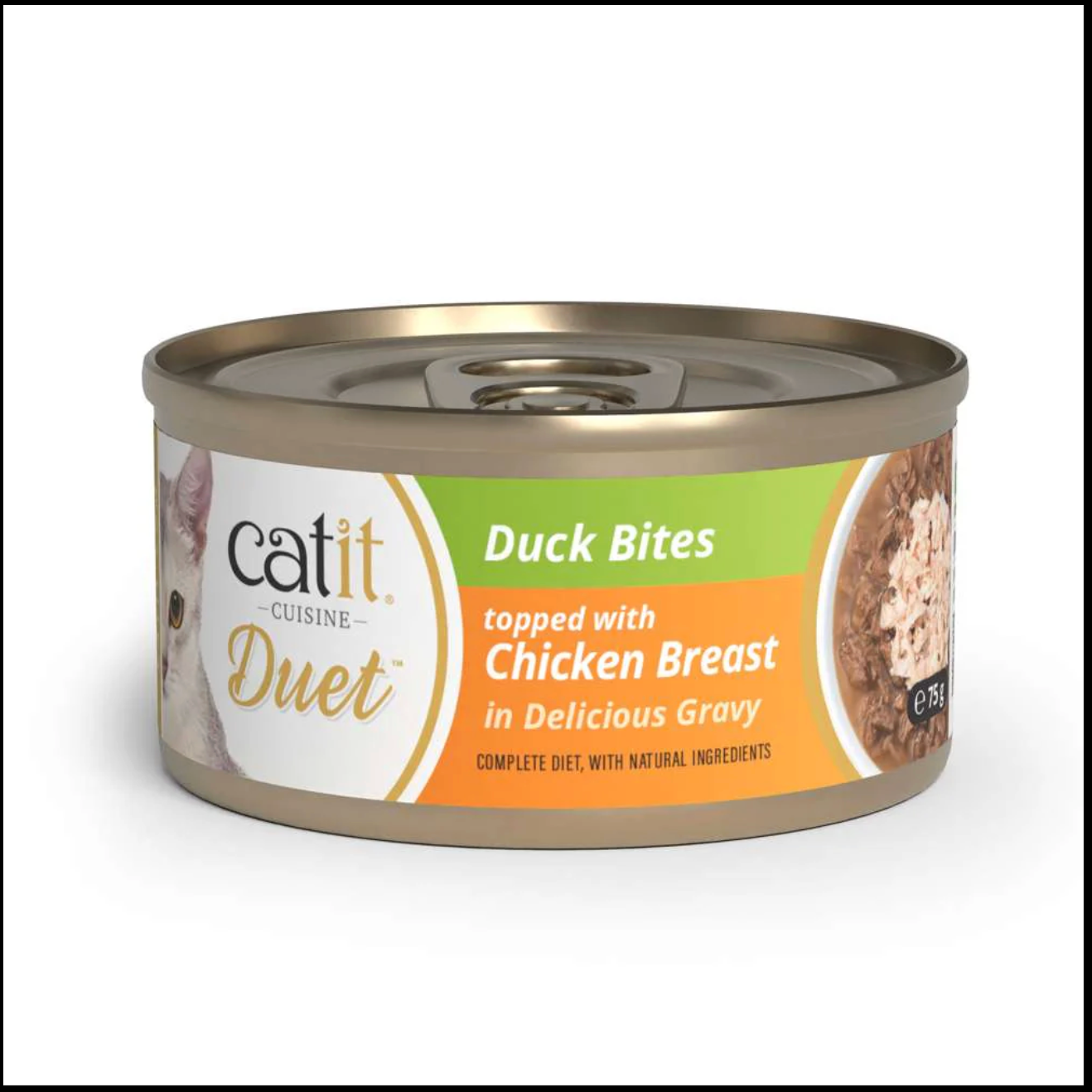 Catit Duet Duck with Chicken 75g