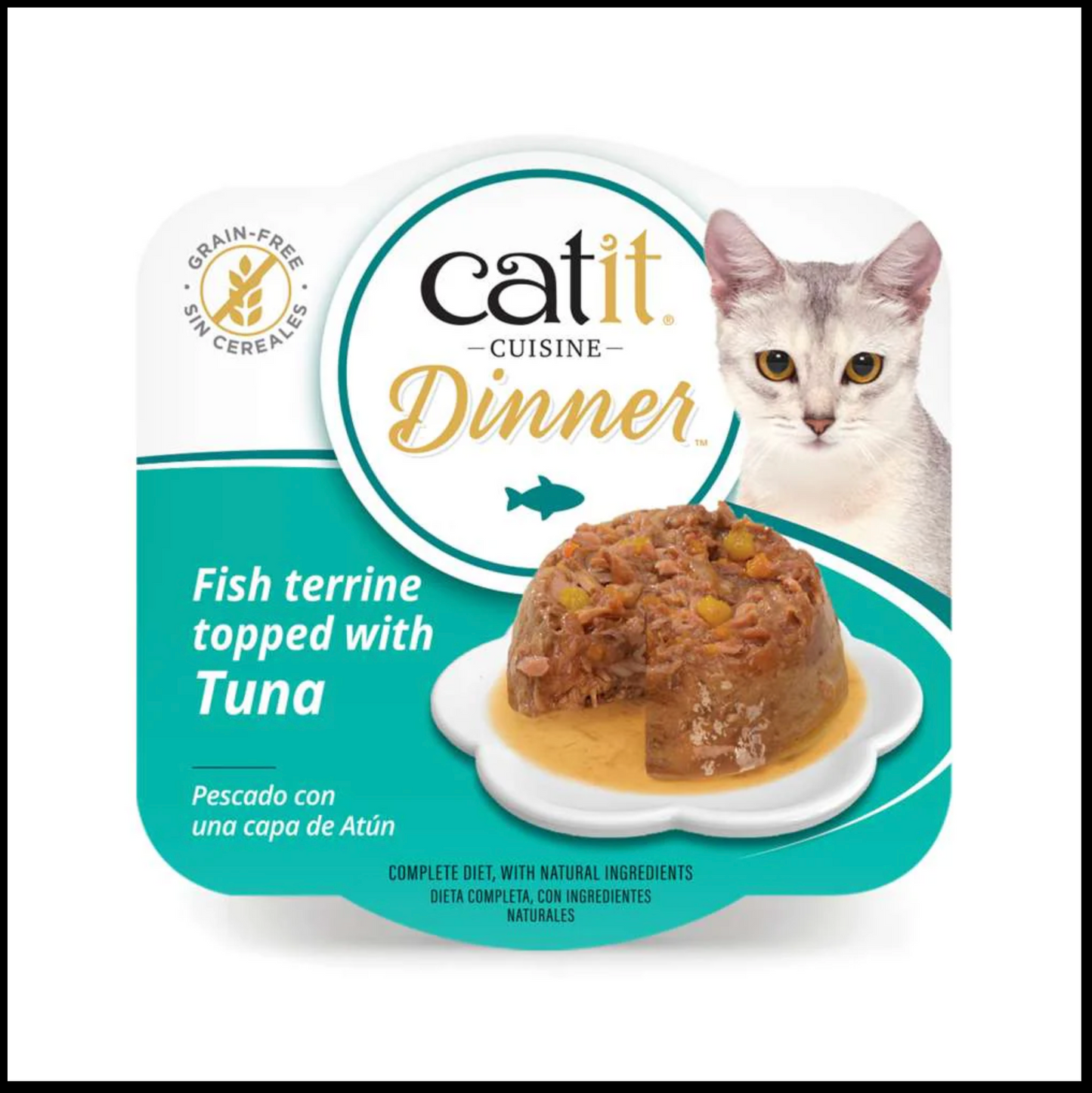 Catit Fish Dinner with Tuna 75g