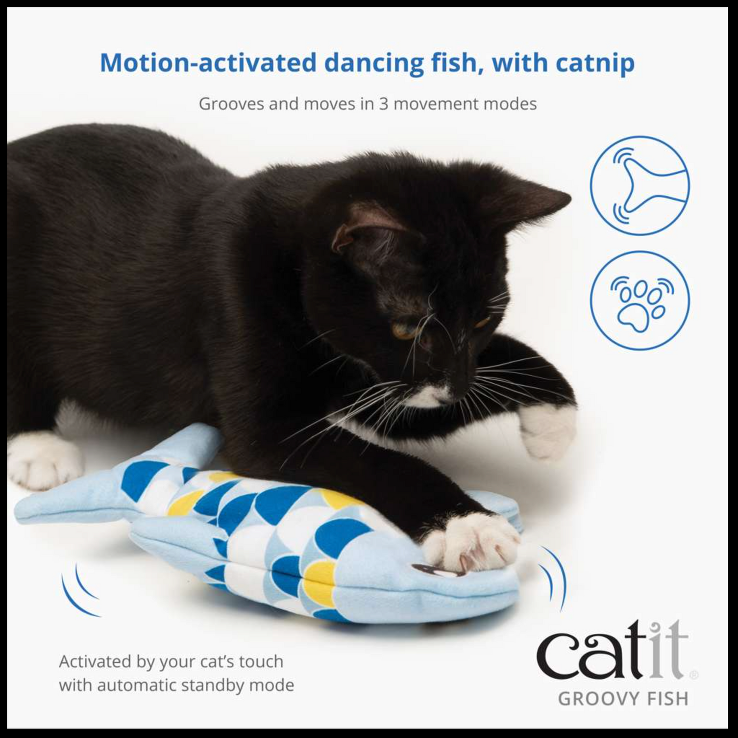 Catit Groovy Fish - Blue