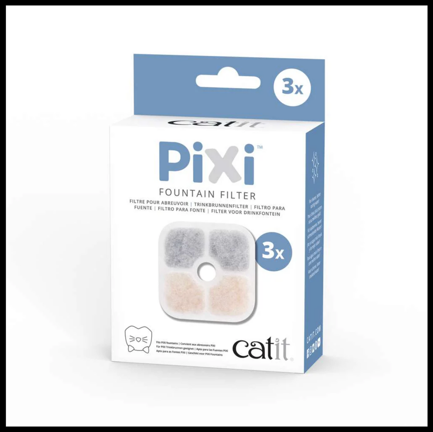 Catit PIXI Fountain Cartridge - 3 pack