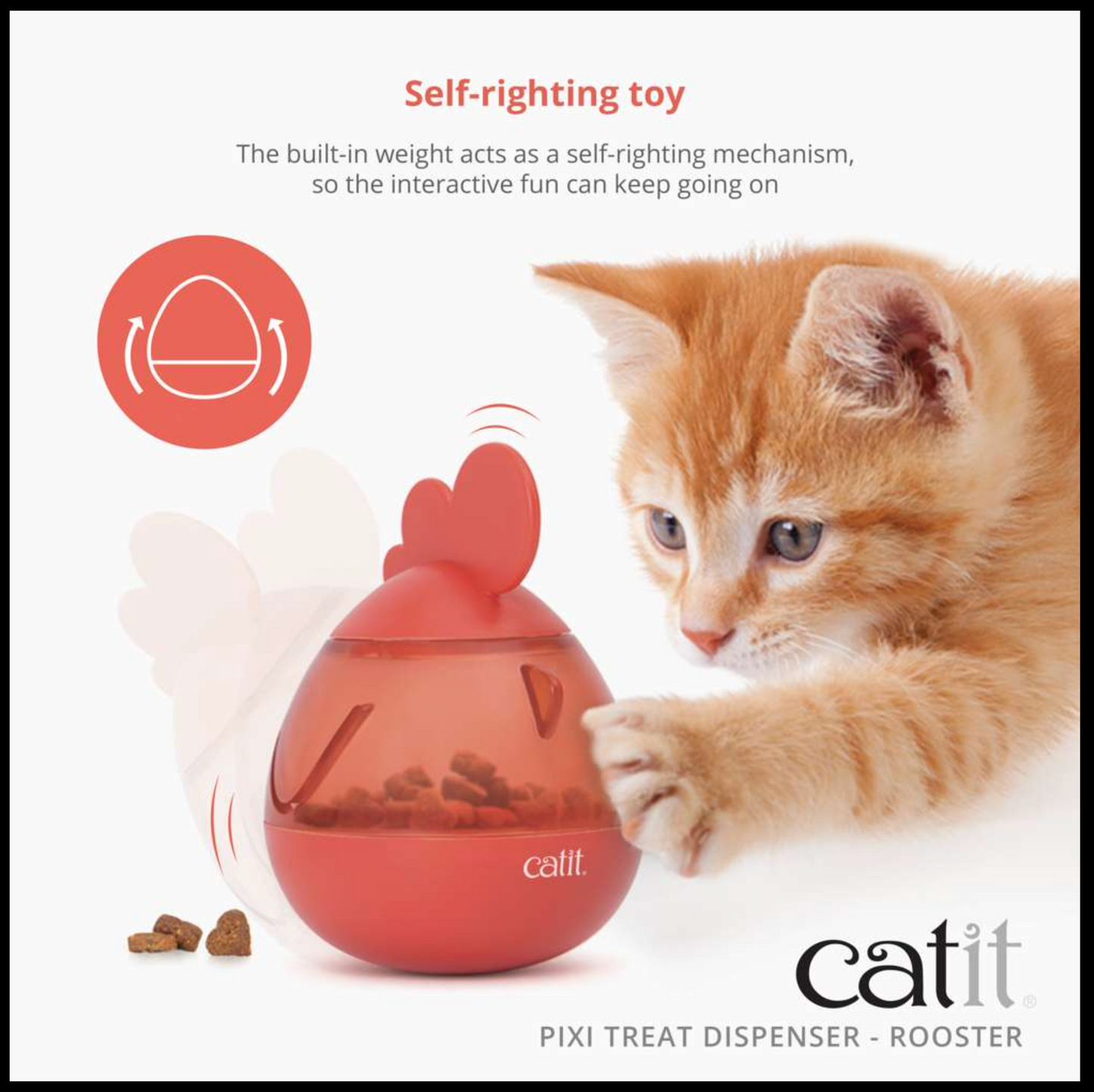 Catit Pixi Treat Dispenser Rooster