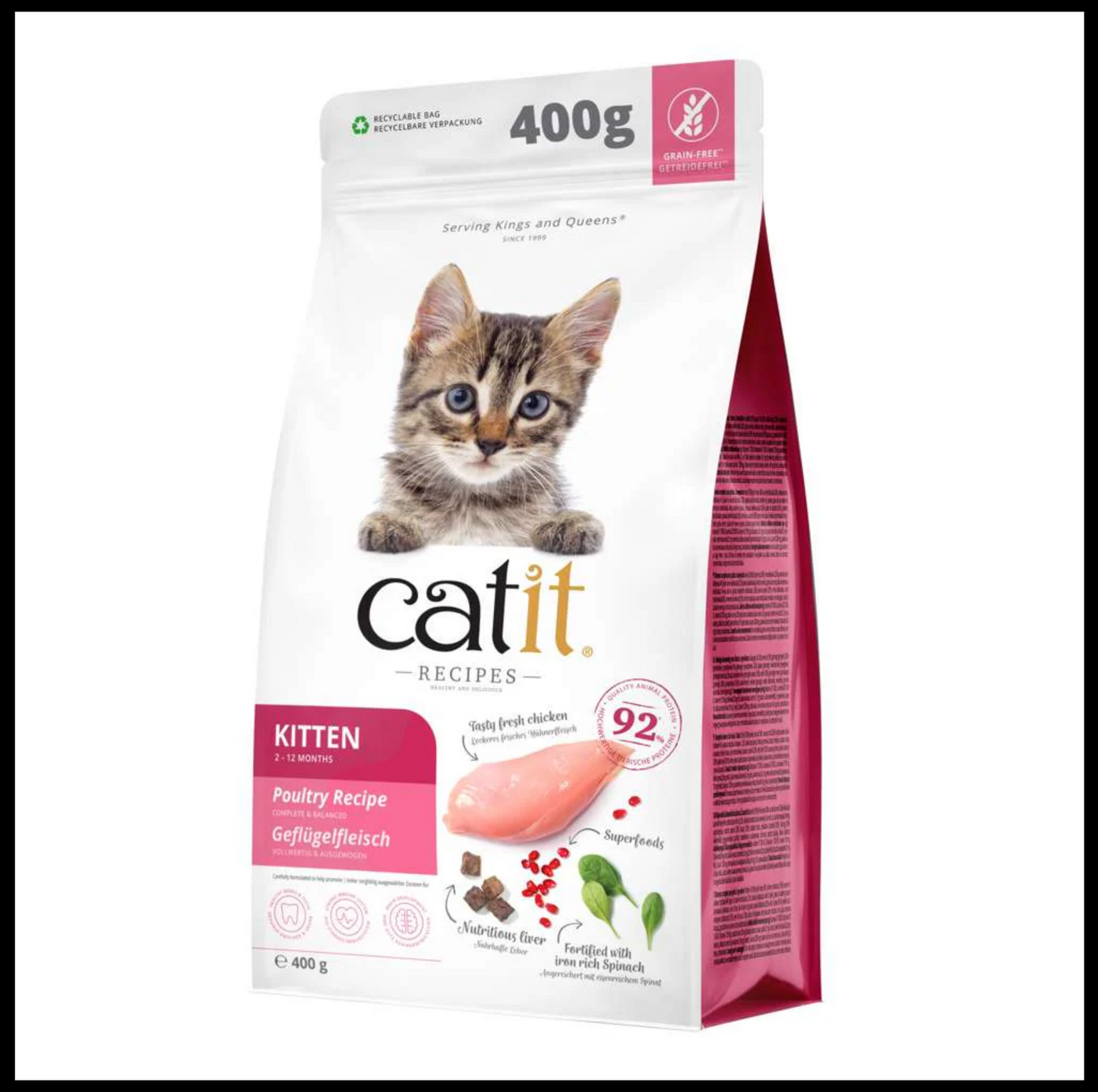 Catit Recipes Dry Kitten 400g