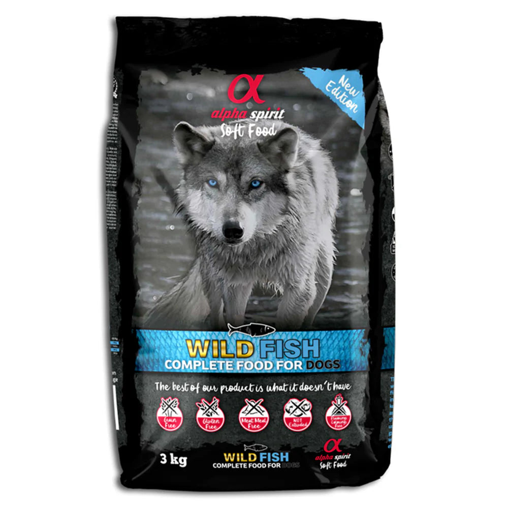 Alpha Spirit Semi-Moist Wild Fish 3kg