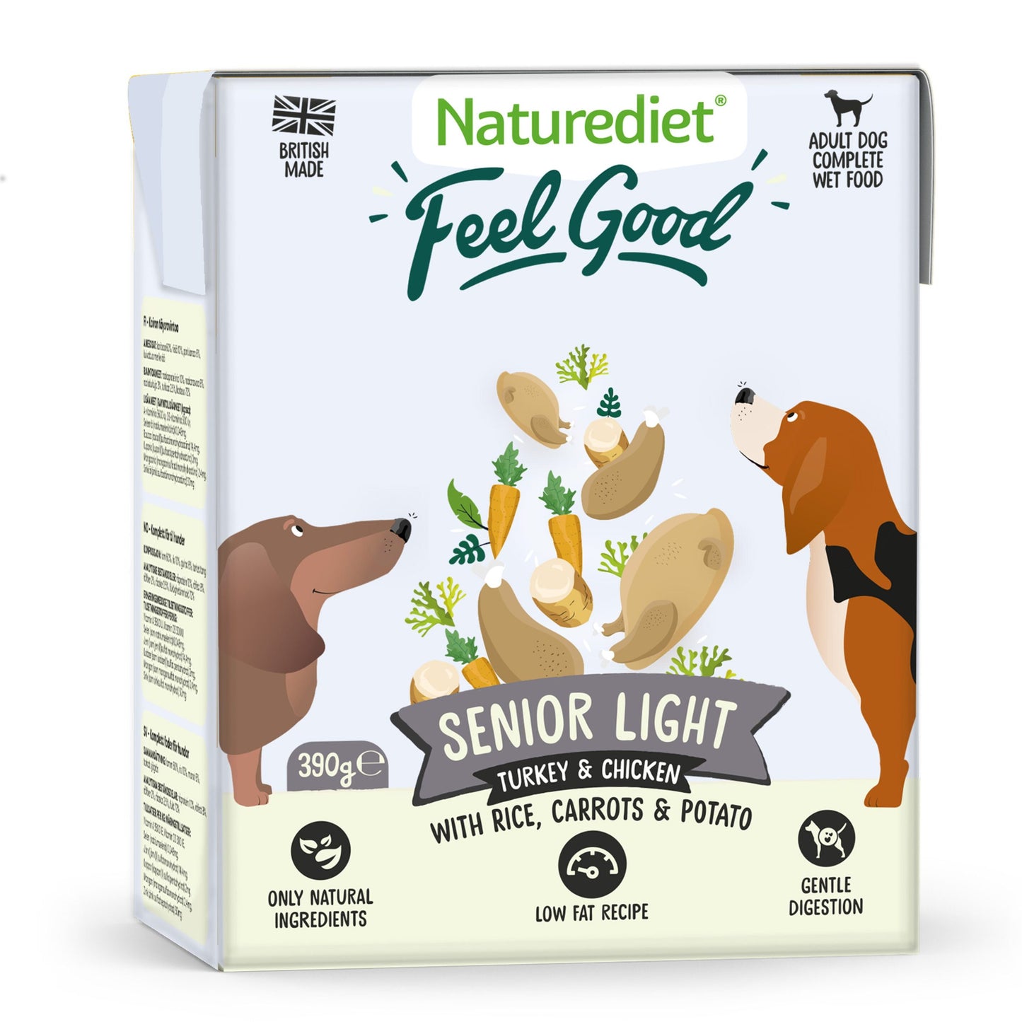 Naturediet Feel Good Senior Lite 390g