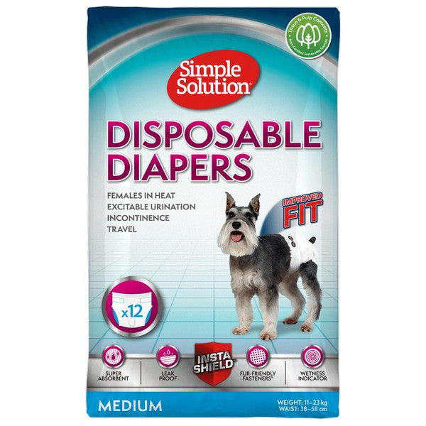 Simple Solution Disposable Diaper (12pk)