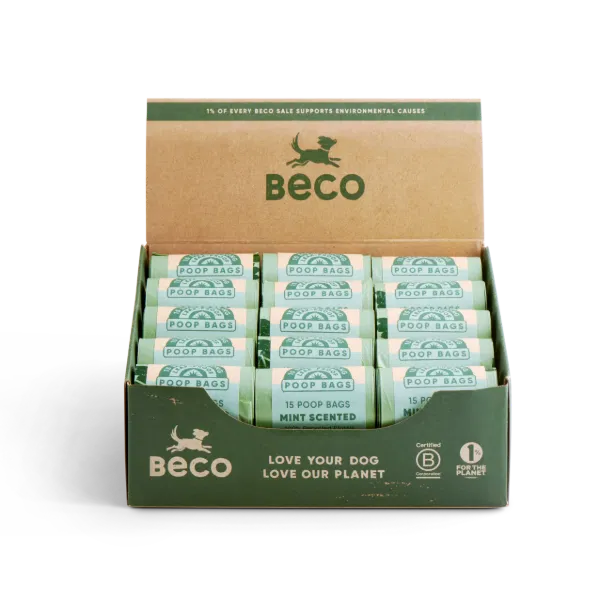 Beco Poop Bags Single Roll - Mint Scented