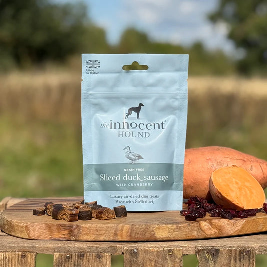 Innocent Hound Duck Sausage With Cranberry 70g
