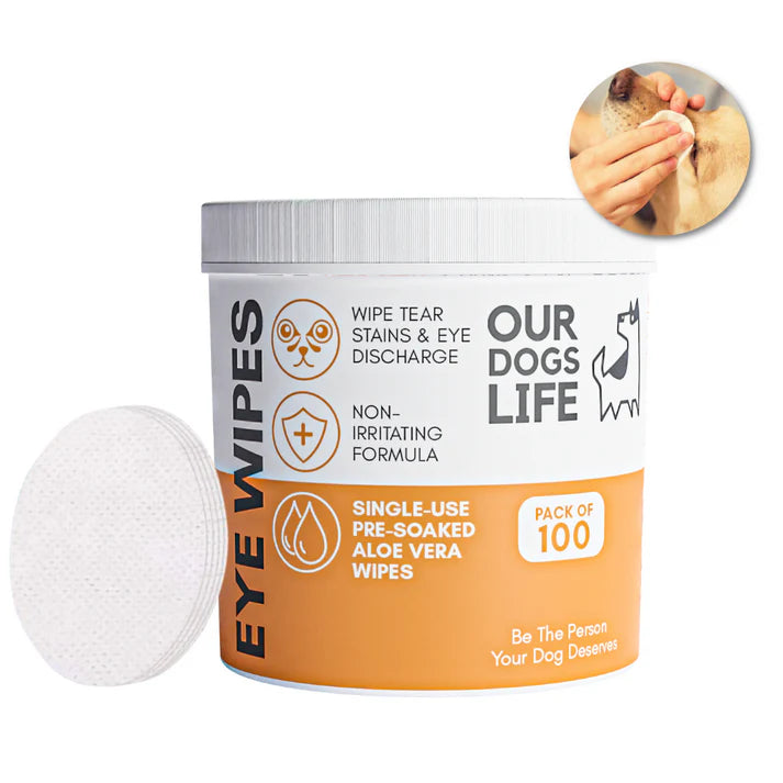Dogslife Eye Wipes - 100 Pack
