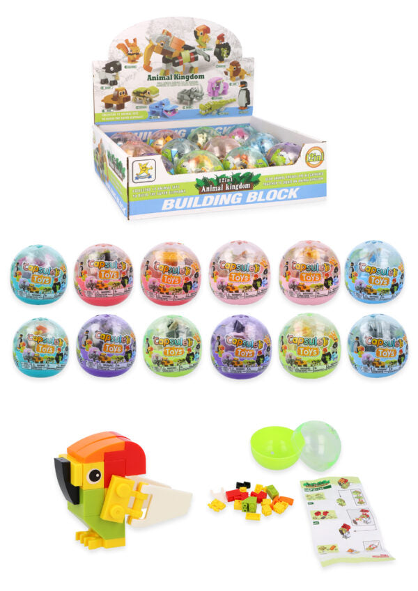 Blocks Animal Capsule Kit - Assorted