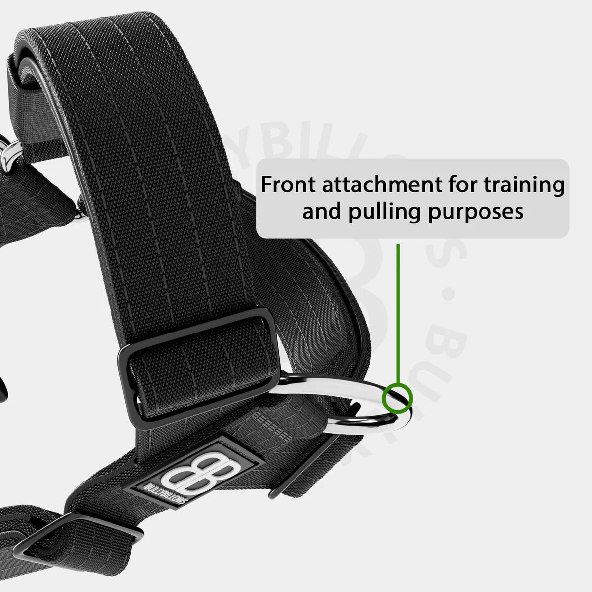 BullyBillows Tri-Harness Black