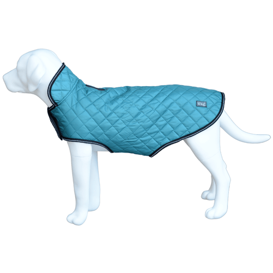 Henry Wag Quilted Jacket Teal