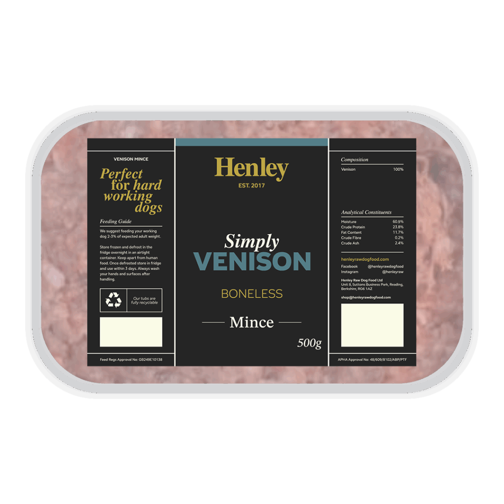 Henley Raw Simply Venison Mince 500g