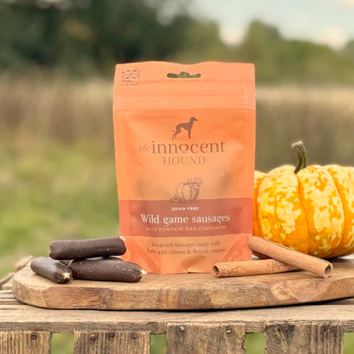 Innocent Hound Wild Game Sausages Pumpkin 70g