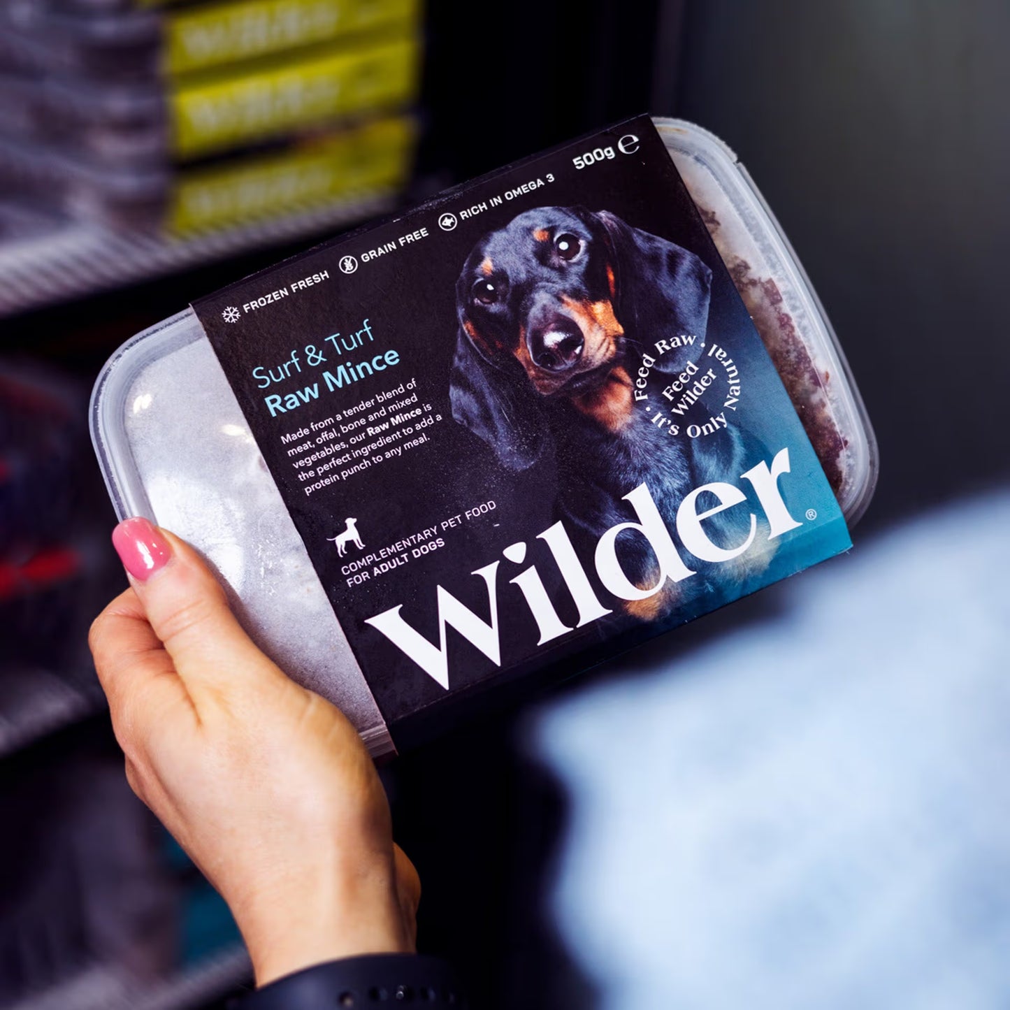 Wilder Surf and Turf Raw Mince 500g