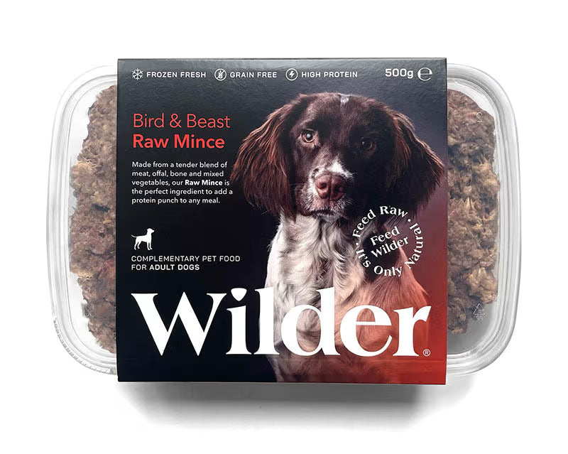 Wilder Bird and Beast Raw Mince 500g