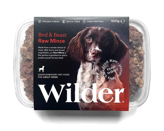 Wilder Bird and Beast Raw Mince 500g