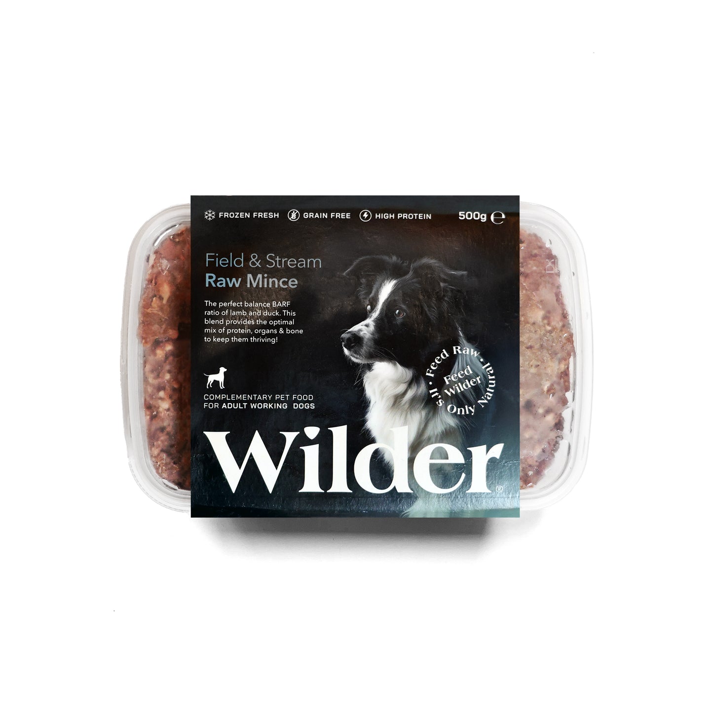 Wilder Field and Stream Raw Mince 500g