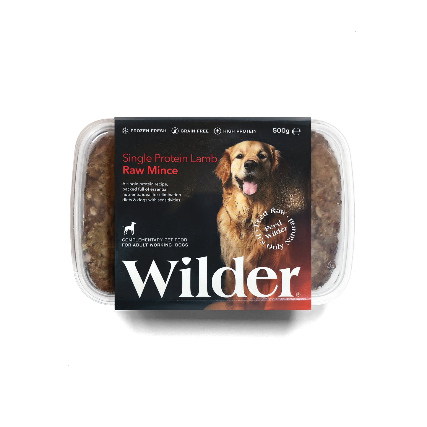 Wilder Single Protein Lamb Mince 1kg