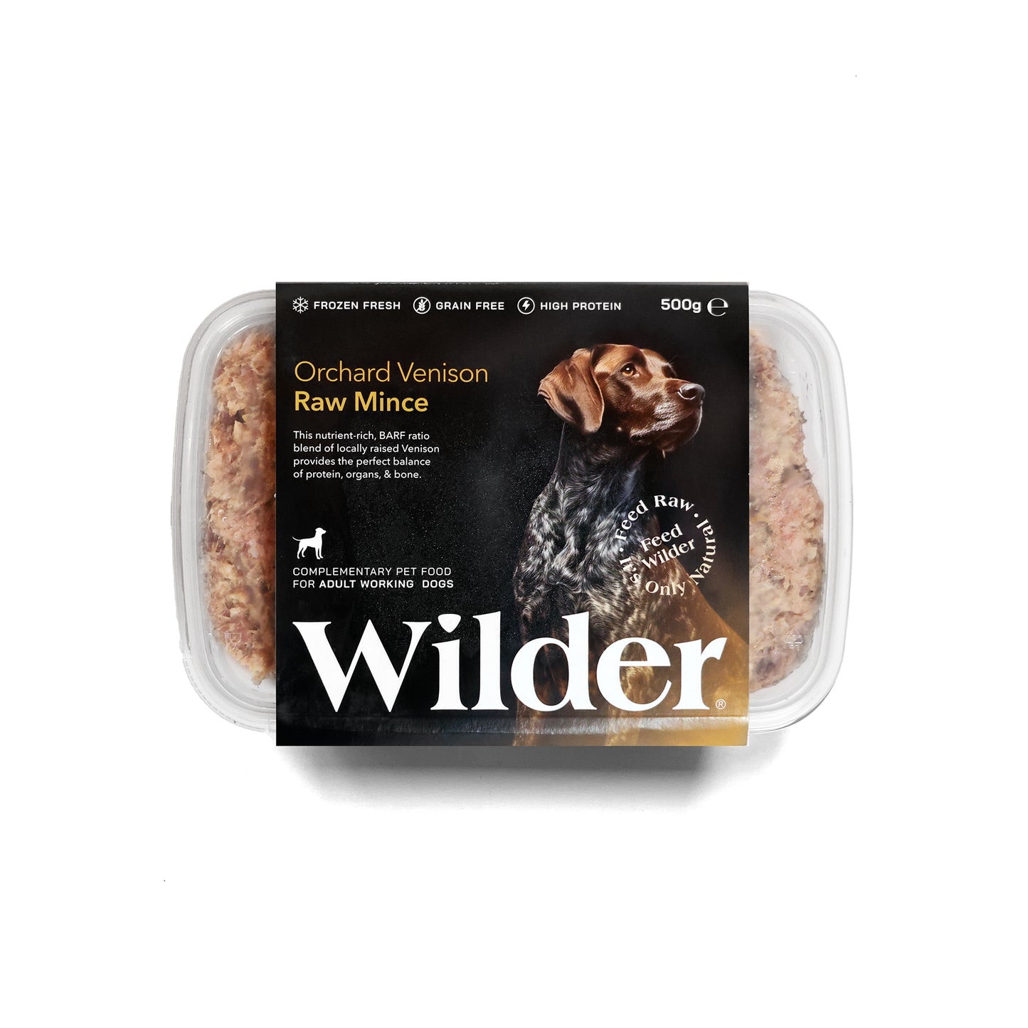 Wilder Orchard Venison Raw Mince 500g