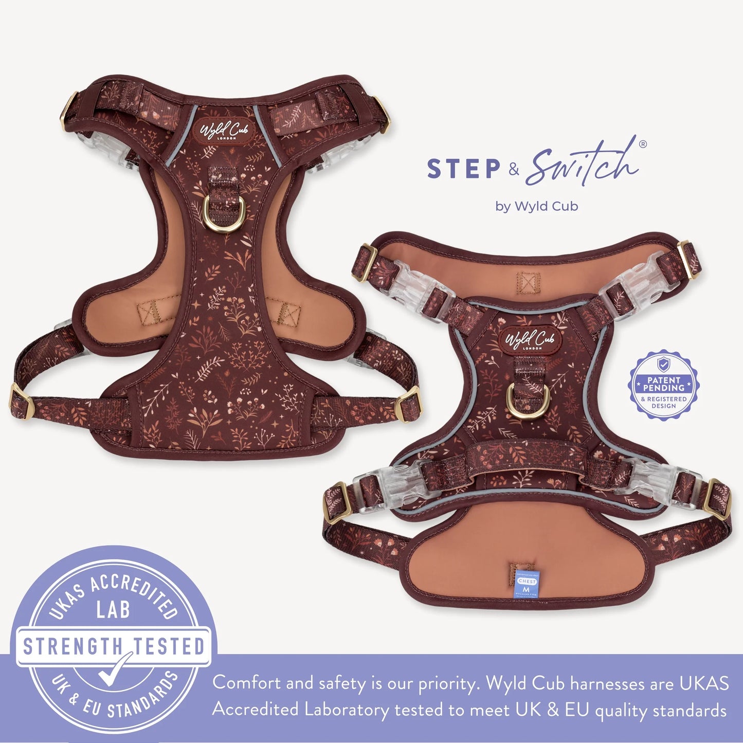 Wyld Cub Step & Switch Harness Chestnut