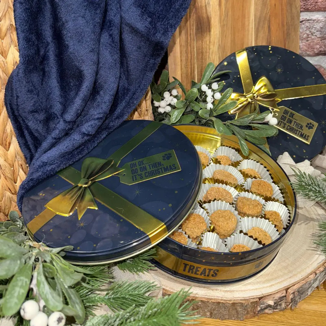 Herbal Dog Co Luxury Christmas Biscuit Tin