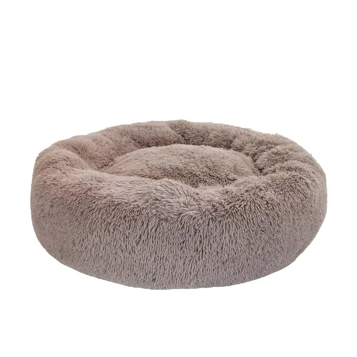 Ancol Giant Plush Donut Bed Oatmeal 130cm