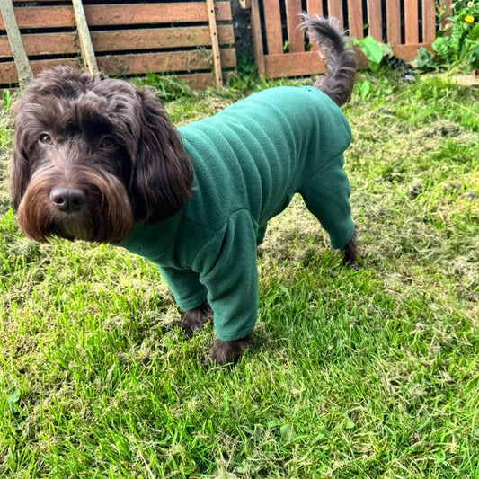 Pet Wiz Four Legged Fleece Green