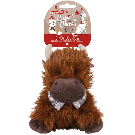 Rosewood Christmas Cindy Lou Cow Toy