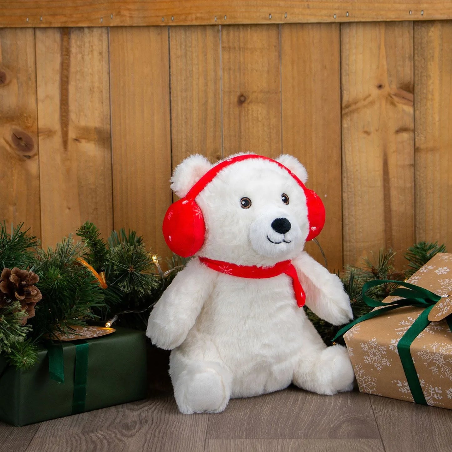Ancol Olwen Christmas Bear Toy