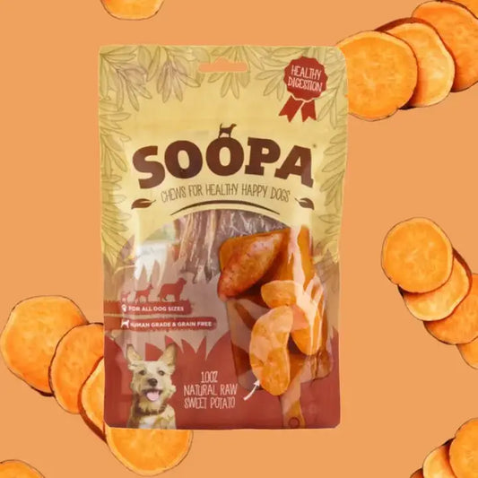 Soopa Natural Sweet Potato Dog Chews